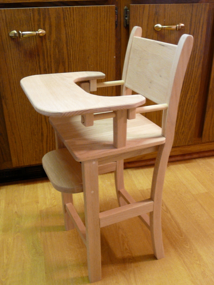 Wood High Chair Plans